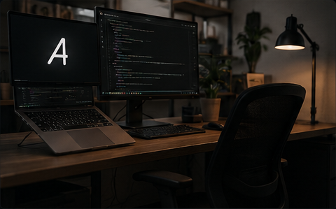 Our workspace